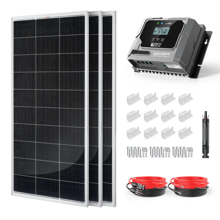 Rich Solar | 600W Solar Kit for RV, Cabin, and Off-Grid Power Systems