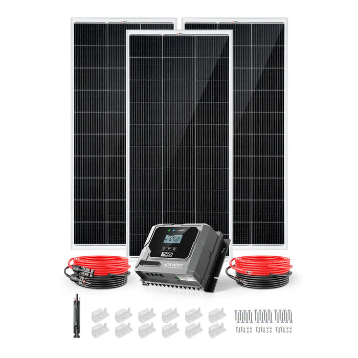 Rich Solar | 600W Solar Kit for RV, Cabin, and Off-Grid Power Systems