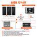 Rich Solar | 600W Solar Kit for RV, Cabin, and Off-Grid Power Systems