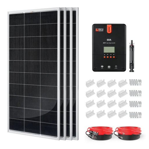 Rich Solar | 800W Solar Kit for Off-Grid and Backup Power Systems
