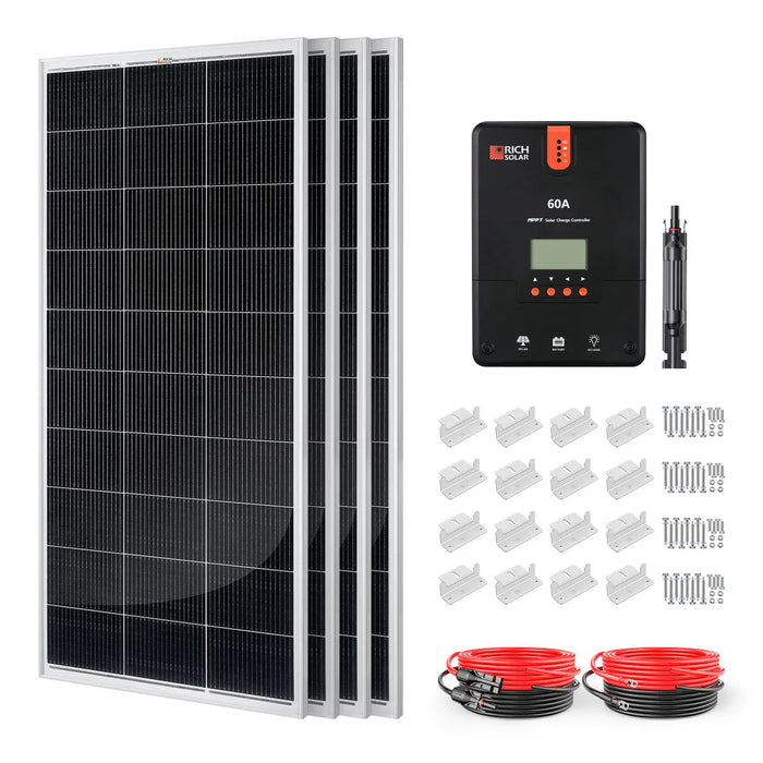 Rich Solar | 800W Solar Kit for Off-Grid and Backup Power Systems