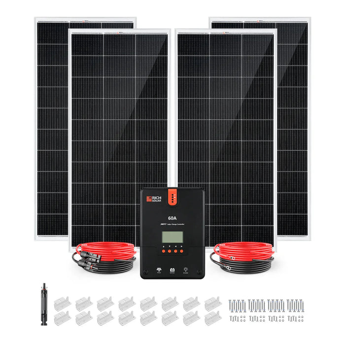 Rich Solar | 800W Solar Kit for Off-Grid and Backup Power Systems