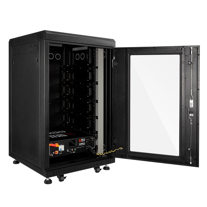 Rich Solar | ALPHA 5 PRO | 51.2V 100Ah LiFePO4 Battery | Premium 48V Server Rack Lithium Battery | 7,000 Lifetime Cycles | 10 Year Warranty | UL1973, UL9540A Certified