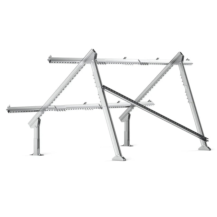 Rich Solar | Adjustable Solar Ground Mount Brackets for MEGA 200, 220, and 250 Panels 1–4 Panels