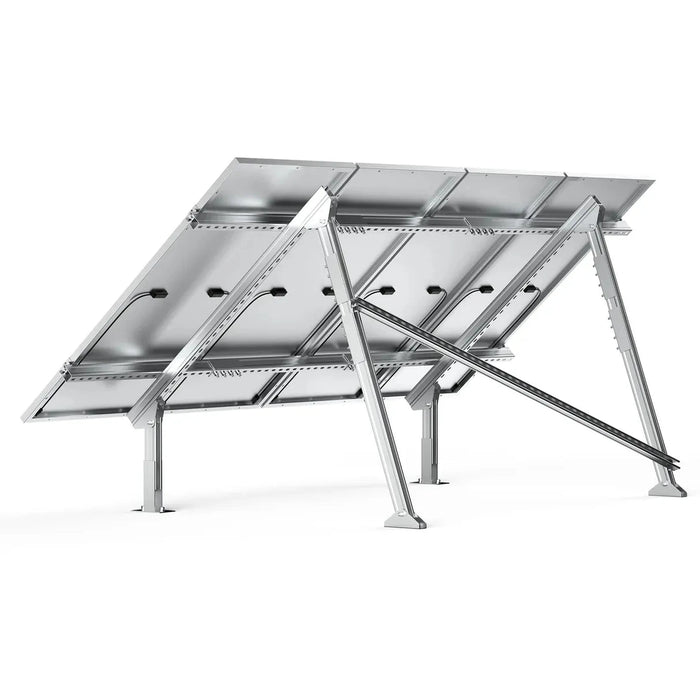 Rich Solar | Adjustable Solar Ground Mount Brackets for MEGA 200, 220, and 250 Panels 1–4 Panels