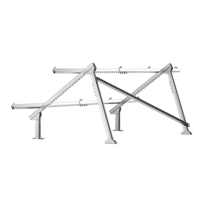 Rich Solar | Adjustable Solar Ground Mount Brackets for MEGA 200, 220, and 250 Panels 1–4 Panels