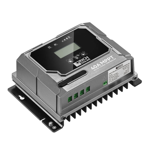 Rich Solar | BRAVO 40 | 40 Amp MPPT Solar Charge Controller | Premium 40A 12V/24V MPPT Solar Controller image 1