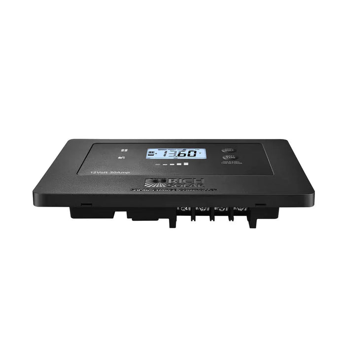 Rich Solar | BRAVO AIR 30 30A PWM Solar Charge Controller 12V Flush Mount with Bluetooth