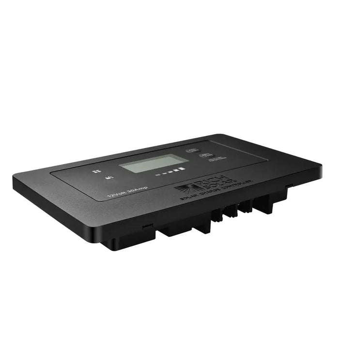 Rich Solar | BRAVO AIR 30 30A PWM Solar Charge Controller 12V Flush Mount with Bluetooth