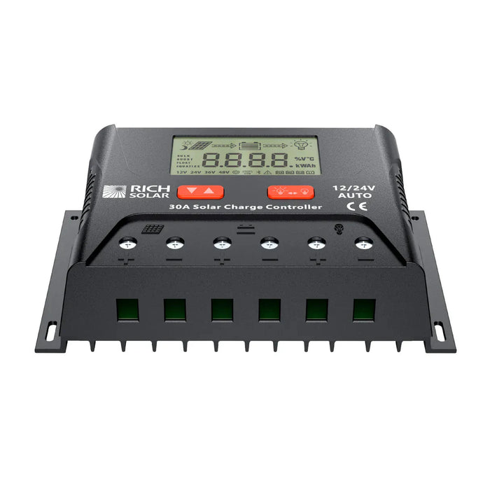 Rich Solar | BRAVO LEGEND 30 – 30A PWM Solar Charge Controller 12V/24V Auto