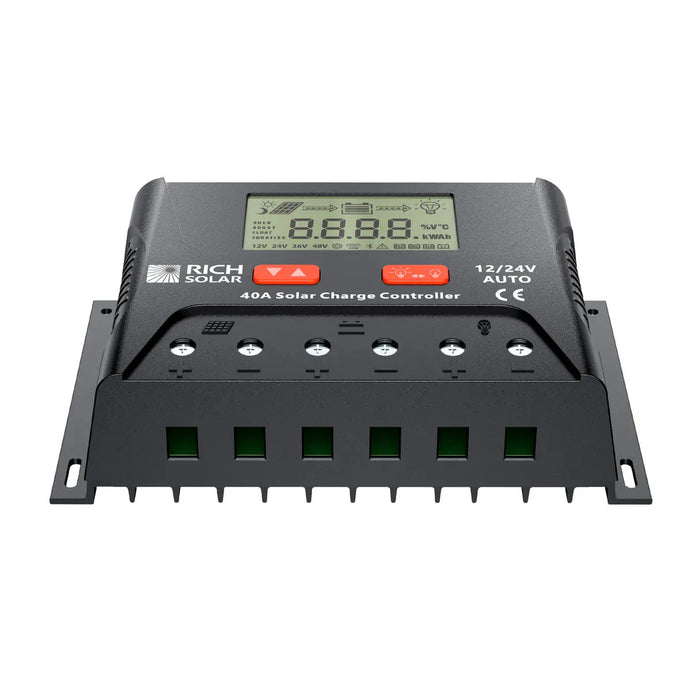 Rich Solar | BRAVO LEGEND 40 – 40A PWM Solar Charge Controller 12V/24V Auto