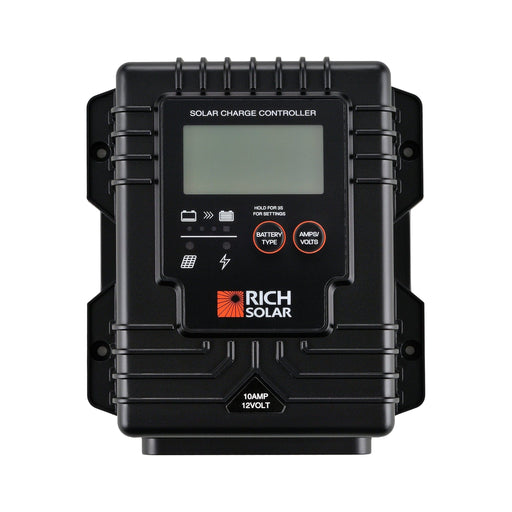 Rich Solar | BRAVO Waterproof 10 | 10 Amp Waterproof PWM Solar Charge Controller | Waterproof 10A 12V image 2