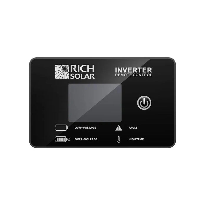 Rich Solar | Inverter Remote Control with Smart LCD Display for NOVA PURE Series