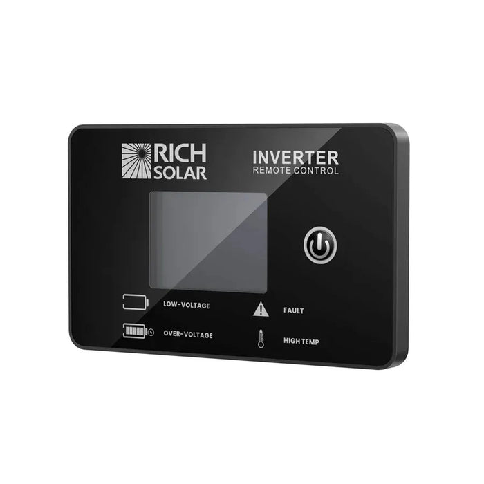 Rich Solar | Inverter Remote Control with Smart LCD Display for NOVA PURE Series