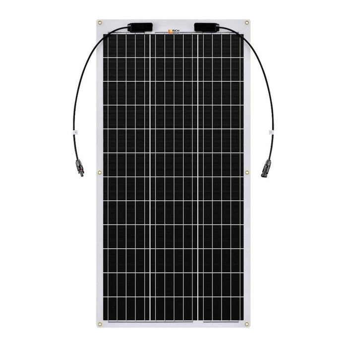 Rich Solar | MEGA 100 FLEX | 100 Watt Flexible Solar Panel | Lightweight 12V Flexible Solar Panel | High Efficiency