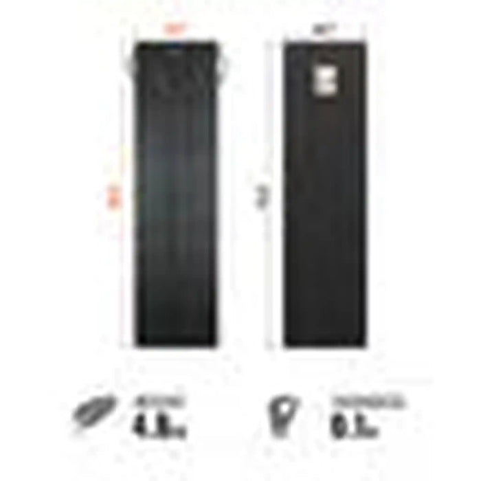 Rich Solar | MEGA 100 PRO FLEX | 100W 24V Flexible Solar Panel | Ultra-Lightweight for RV, Marine, Off-Grid & Overland