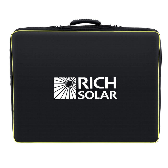 Rich Solar | MEGA 100 Portable Briefcase Charging Kit | 100 Watt Portable Solar Panel | Premium 12V Portable Solar Panel | High Efficiency BACKORDER