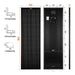 Rich Solar | MEGA 100 Slim 100W 12V Narrow Solar Panel for Vans, Boats, and Off-Grid Use