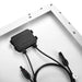 Rich Solar | MEGA 100 Slim 100W 12V Narrow Solar Panel for Vans, Boats, and Off-Grid Use