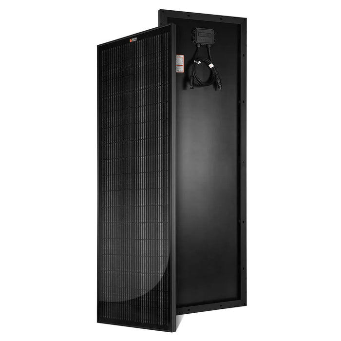 Rich Solar | MEGA 100 Slim 100W 12V Narrow Solar Panel for Vans, Boats, and Off-Grid Use