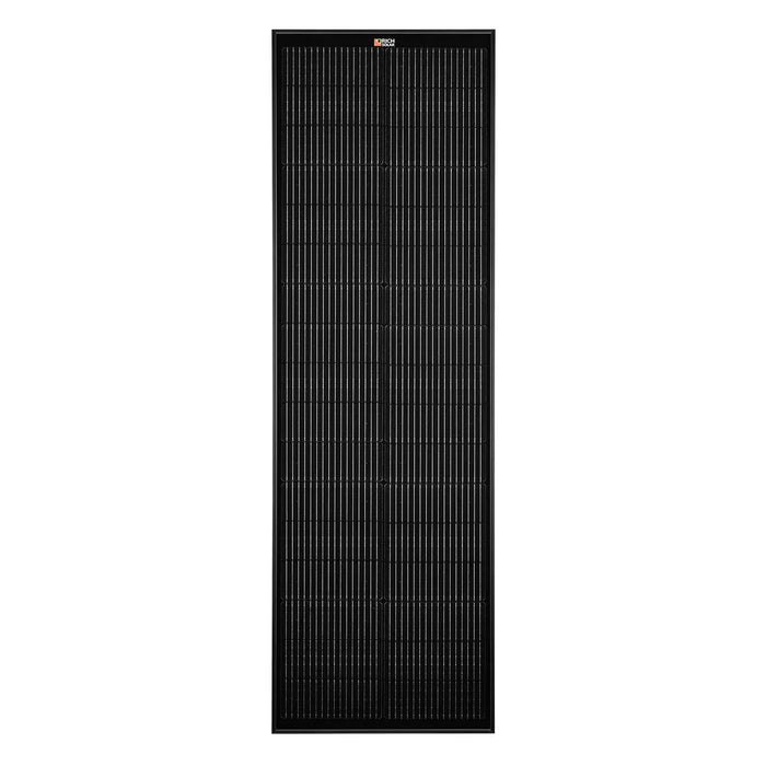 Rich Solar | MEGA 100 Slim 100W 12V Narrow Solar Panel for Vans, Boats, and Off-Grid Use