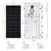 Rich Solar | MEGA 200 12V 200W Solar Panel with 3/4" Z Brackets