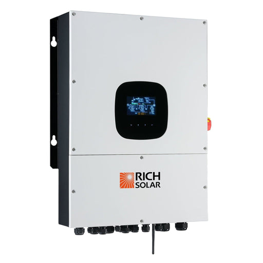 Rich Solar | NOVA 12K PV Hybrid Inverter Solar Kit | 61.44kWH Server Lithium Battery KIT-SR0002