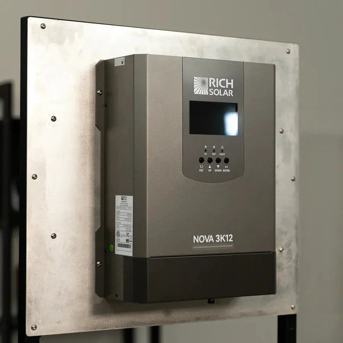 Rich Solar | NOVA 3K12 3000W 12V Pure Sine Wave Inverter with Built-in Transfer Switch | UL458 Certified