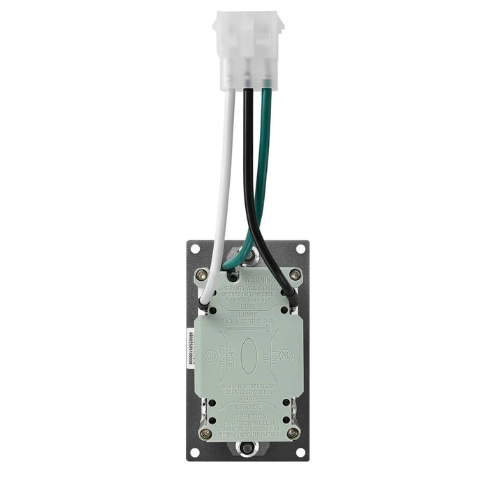 Rich Solar | Slim 20 Amp GFCI Outlet with Self-Test, Tamper-Resistant Design, and LED Indicator