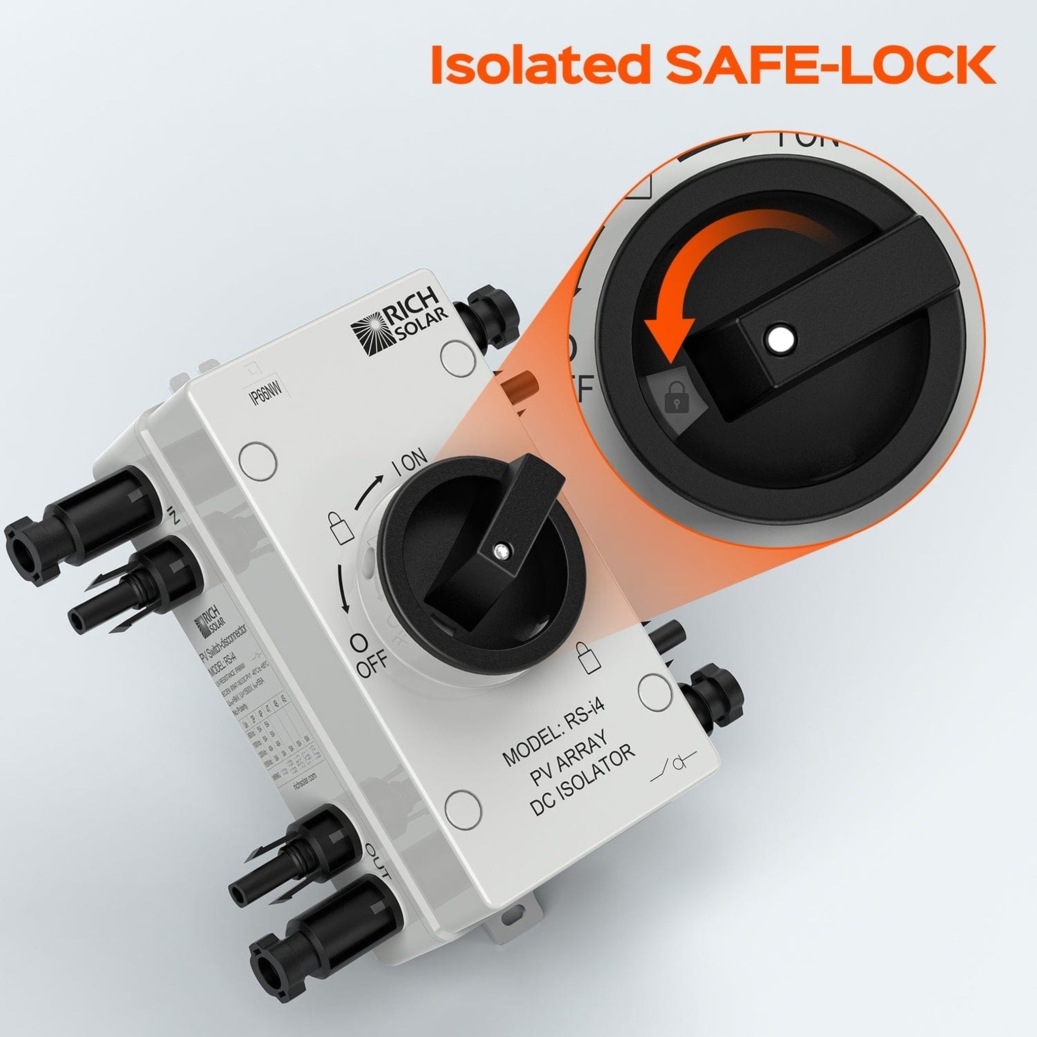 Rich Solar PV DC Quick Disconnect Switch — Solar Guys Pro