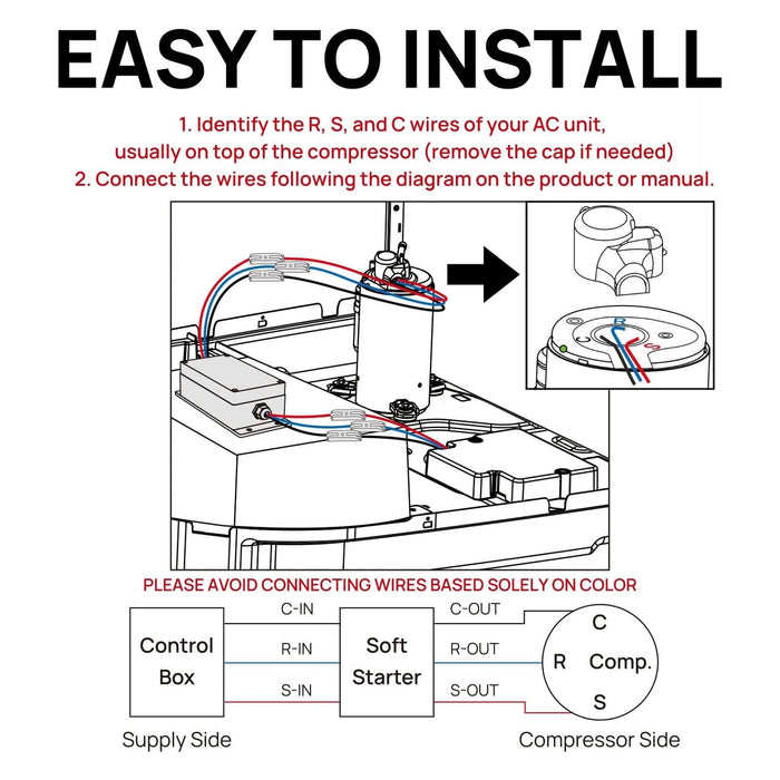 S15 Plus Soft Start for RV Air Conditioner