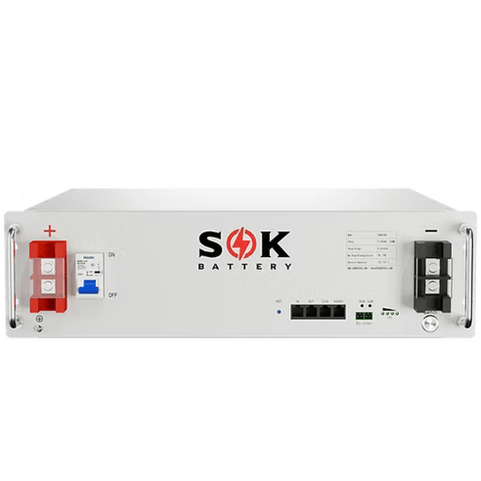 SOK Battery | SK48V100N 48V100Ah Server Rack LiFePO4 Battery PRE-ORDER