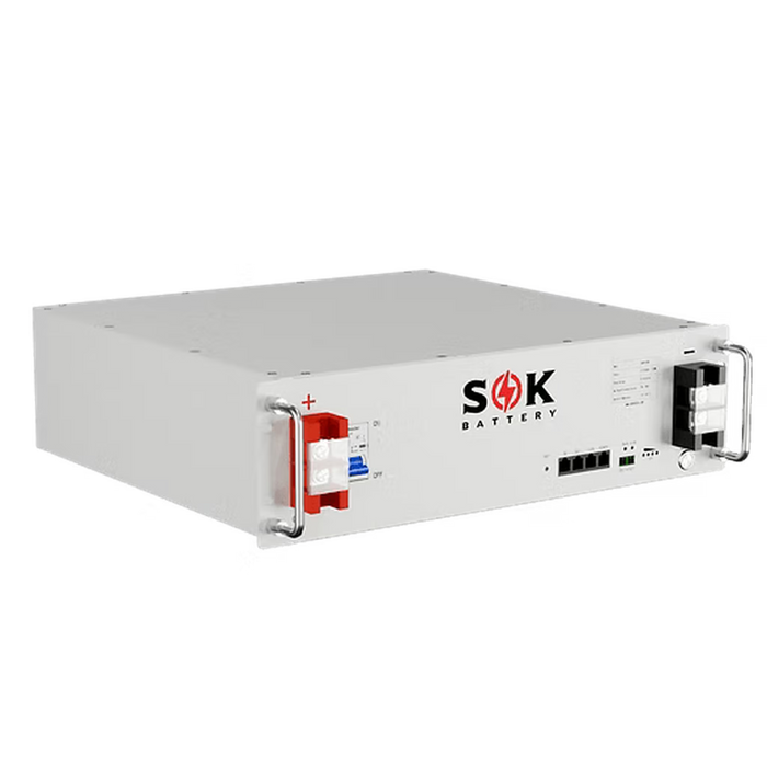 SOK Battery | SK48V100N 48V100Ah Server Rack LiFePO4 Battery PRE-ORDER