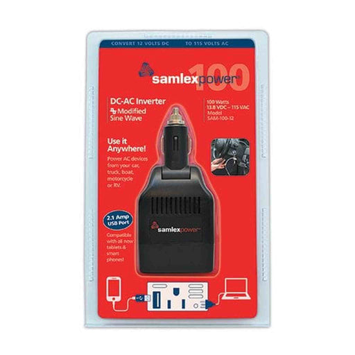 Samlex | Inverter, 100 Watts 12VDC, Modified Sine Wave 120VAC image 2