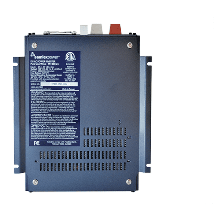 Samlex | Inverter, 600 Watts 12VDC, Pure Sine Wave 120VAC