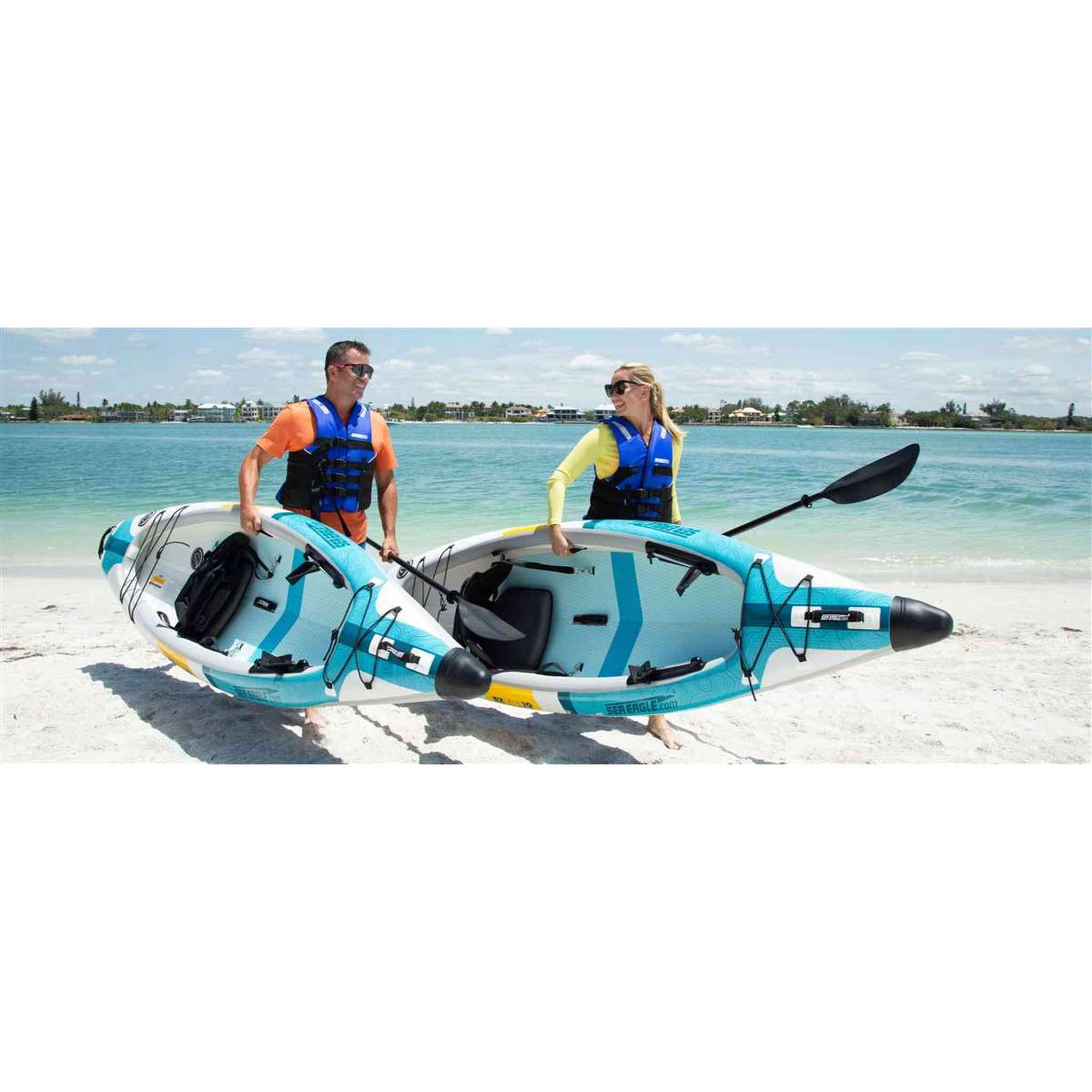 Sea Eagle | EZLite10™ Inflatable Kayak — Solar Guys Pro