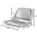 Sea Eagle | Gray Swivel Seat