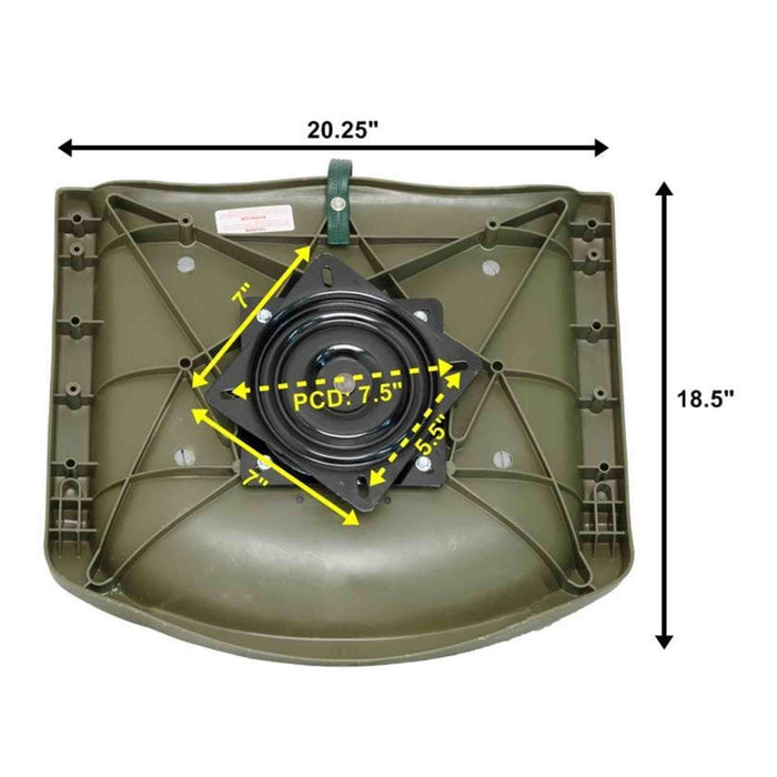 Sea Eagle | Green Swivel Seat