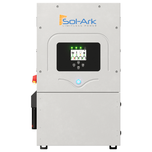 Sol-Ark | 12K-2P 120/240/208V 48V All-In-One Pre-Wired Hybrid Solar Inverter | 10-Year Warranty