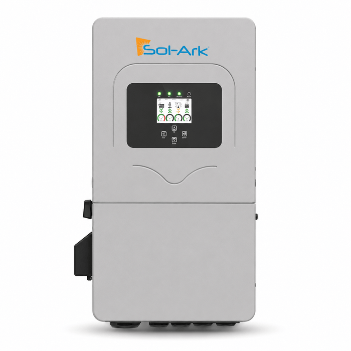 Sol-Ark | 12K-2P-LL Limitless 12K Hybrid Inverter - 12kW Output / 19.2kW Input