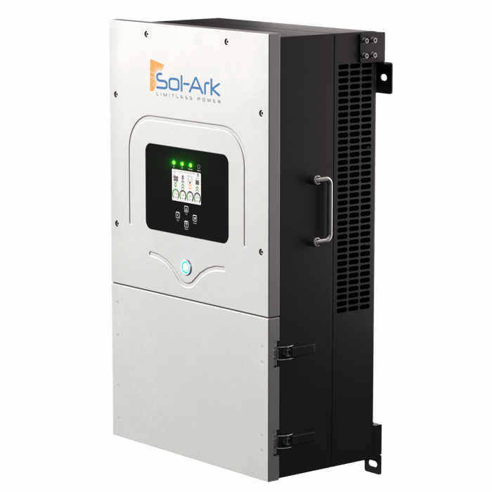 Sol-Ark | 12K EMP Hardened | All-In-One Pre-Wired Hybrid Solar Inverter | 120/240/208V 48V | 10-Year Warranty