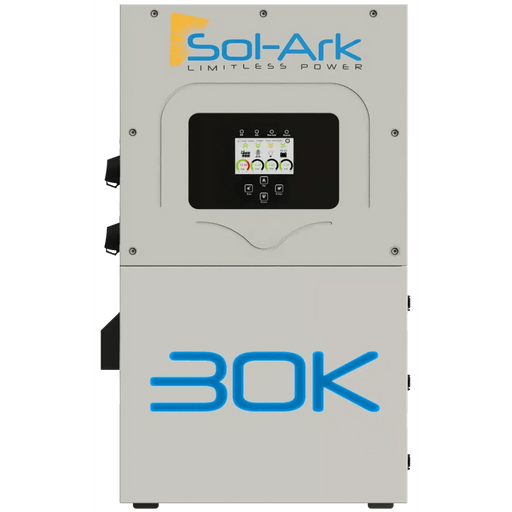 Sol-Ark | 30K Hybrid 3 Phase Solar Inverter | 30K-3P-208V | 10-Year Warranty