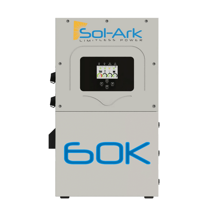 Sol-Ark | 60K-3P-480V Pre-wired Hybrid Inverter System | 10 Year Warranty