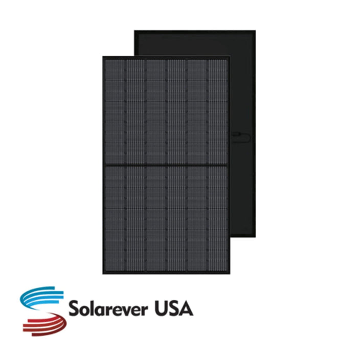 Solarever | 410W Half-Cell Mono PERC Solar Panel Black | Minimum Purchase:10 units