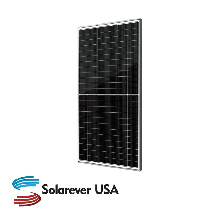 Solarever | 455W Split-Cell Mono PERC Solar Panel Silver | Minimum Purchase:10 units