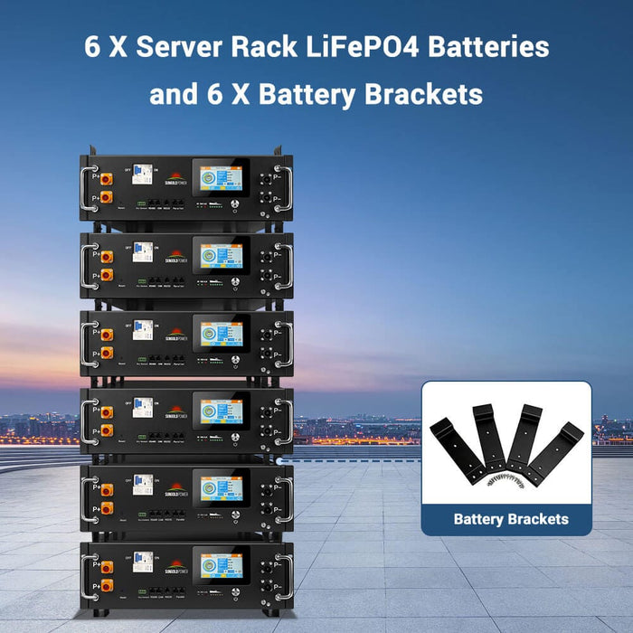 SunGold Power | 12KW Off‑Grid Solar Kit with 30–72kWh Lithium Battery and 16 × 590W Panels