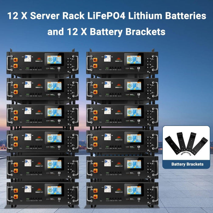 SunGold Power | 24KW Off‑Grid Solar Kit with 61.44kWh Lithium Battery and 31 × 590W Panels