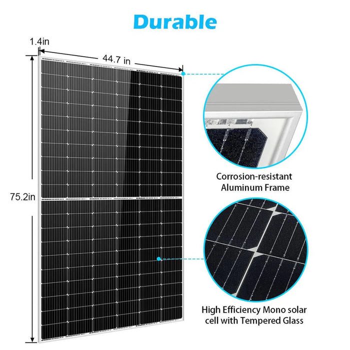 SunGold Power | 450W Mono Perc Solar Panel Full Pallet 32 Panels