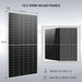 SunGold Power | Off Grid Solar Kit 12 X 550 Watts Solar Panels 25.6kWh Lithium Battery 10kW Solar Inverter 48VDC 120V/240V SGR-10K25S