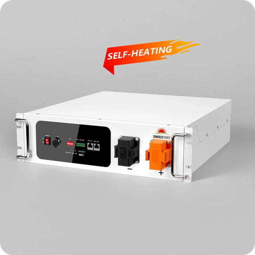 SunGold Power | Sever Rack 48V 100AH Lithium Battery Self-Heating SGH48100T